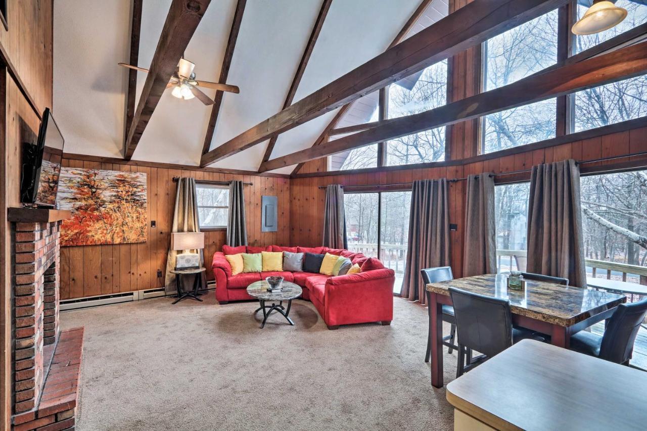 Quiet Poconos Getaway 23 Mi To Camelback Mountain Albrightsville Exterior foto